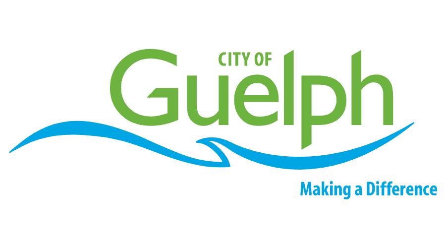 The City of Guelph logo, with the slogan "Making a Difference"