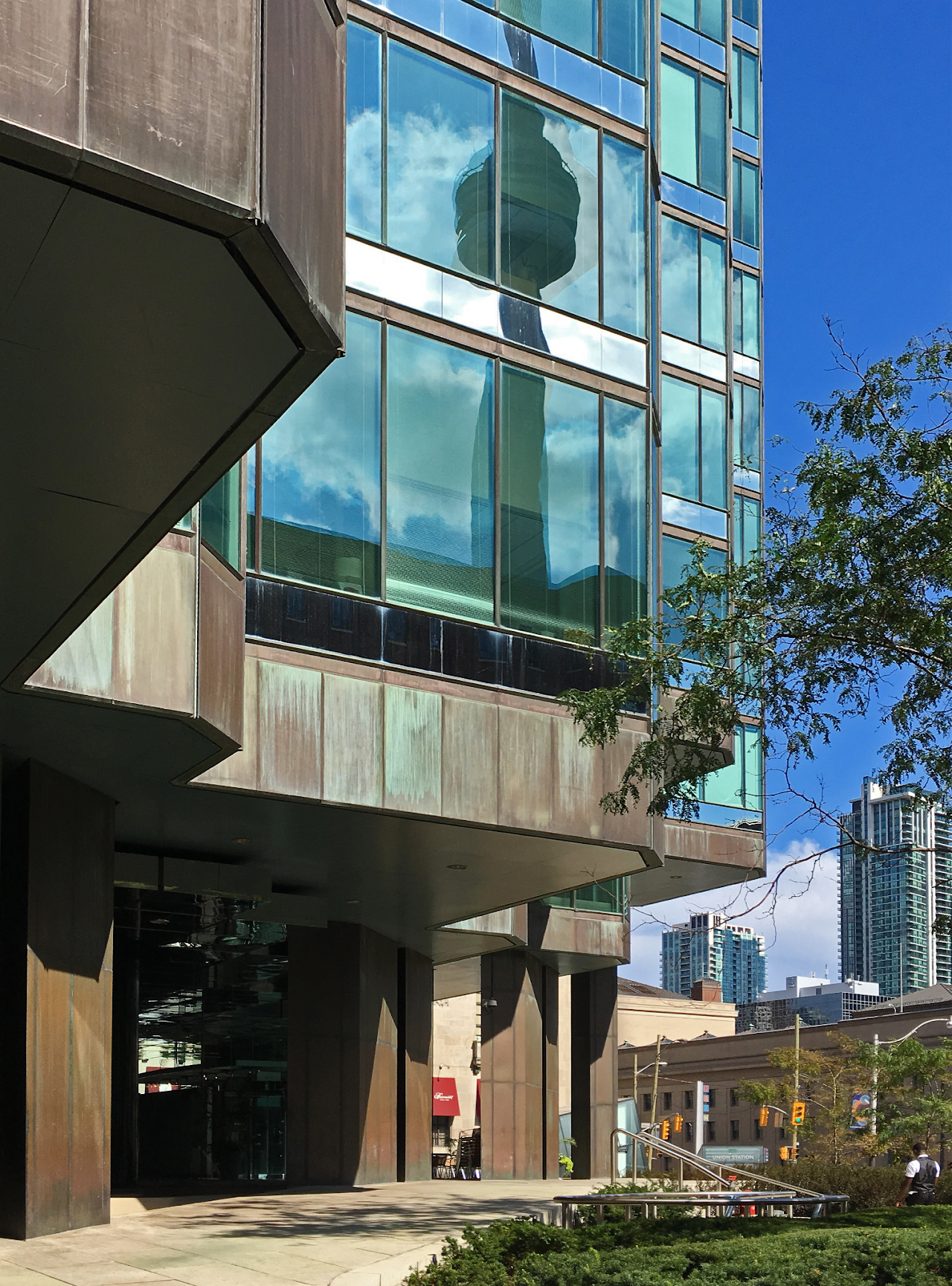 The exterior of Pepper's Toronto office building